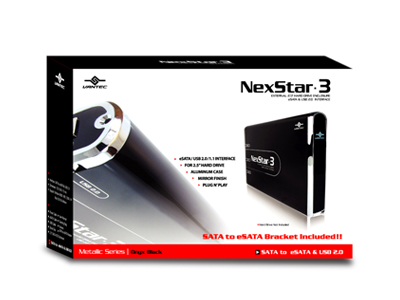 Внешн  контейнер NexStar 3 NST 260SU BK для HDD 2 5    Vantec  SATA USB  черный