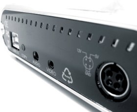 Контейнер AVOX 200S2 для HDD 3 5  с пультом  с возм  подключ  к телевиз   черн 