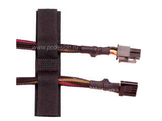 Крепежная липучка для кабеля 20х100мм самоклеющаяся HAMA  черная 1шт   H 20541