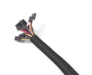Набор для легкой уборки   кабелей   Easy Cover   30мм  1 5 м  черн  H 20603