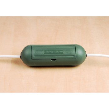 Защитный бокс для кабеля зеленый Hama 20612
