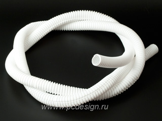 Трубка гибкая  для уборки кабелей белая  диам  20 25 мм  2м  Hama 20633