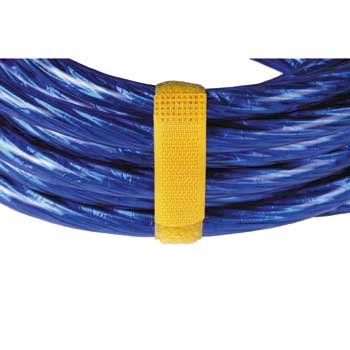 Стяжки для кабеля на липучке 215 мм   5 шт   разноцветные  Hama 20535