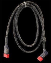 Revoltec SATA кабель  100 см  черный  разъем 90 град