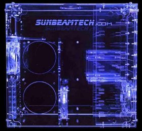 Прозрачный акриловый UV корпус  Sunbeam AC9B HUVB   с 9 ю  5 25    отсеками