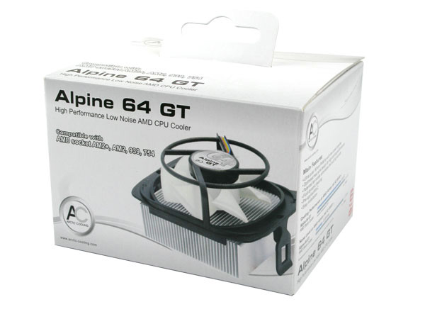 Кулер для процессора Arctic Cooling Alpine 64 GT для AMD