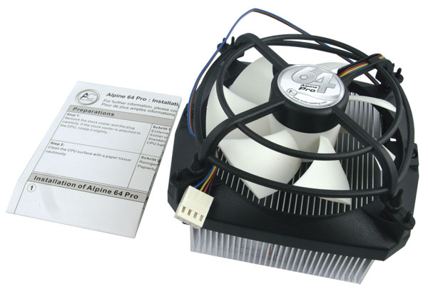 Кулер для процессора Arctic Cooling Alpine 64 Pro для AMD