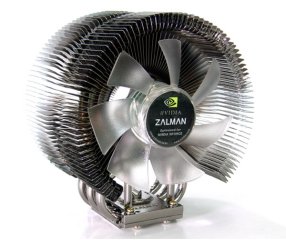 Кулер для процессора AM2 Zalman CNPS9500 AM2 с зеленой подсветкой