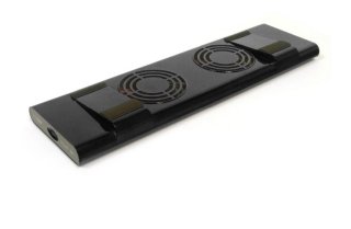 Кулер для ноутбука Vantec LapCool5 черный  LPC 501 BK  с USB хабом