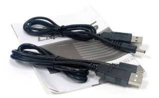 Кулер для ноутбука Vantec LapCool5 черный  LPC 501 BK  с USB хабом