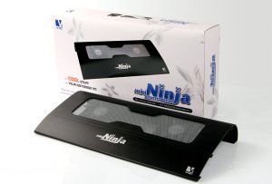 Кулер для ноутбука Mini Ninja NCL 230 BK  черный  для 7    15 4  