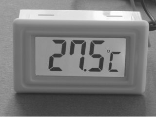 Термометр без подсветки  питание автономное от батарейки