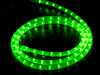 Светодиодный дюралайт, зеленый, длина 2 м, сечение 13 мм