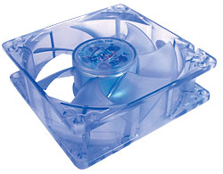 Флуоресцентный вентилятор   синий