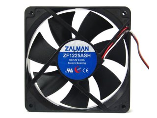 Вентилятор Zalman ZM F3 120мм черный антивибрационные винты и резистор