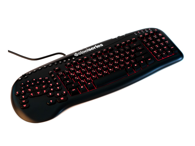 Игровая клавиатура с подсветкой Merc Stealth с раскладкой и хабом