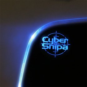 Профессиональный геймерский коврик Cybersnipa Tracer с синей подсветкой