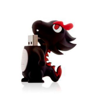 Флешка дракон черный  8 ГБ Bone Dragon Driver USB