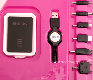 Универсальное USB зарядное устройство Philips SCM7880