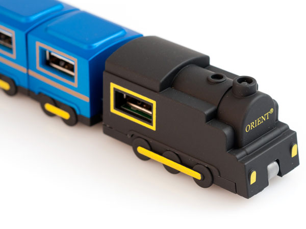 USB Паровоз Hub Orient TR-450 концентратор на 4 USB порта