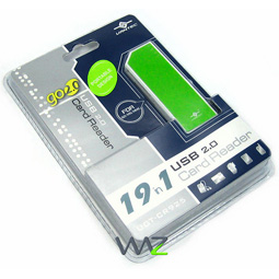 Кардридер внешний Vantec Go 2 0 19 in 1 USB 2 0 UGT CR925 GR зеленый