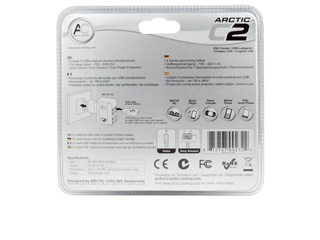 Универсальное зарядное устройство 220В USB ARCTIC C2 с 4 USB портами
