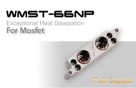 Водоблок для мосфета Enzotech WMST 66NP Forged Copper Mosfet для Gigabyte