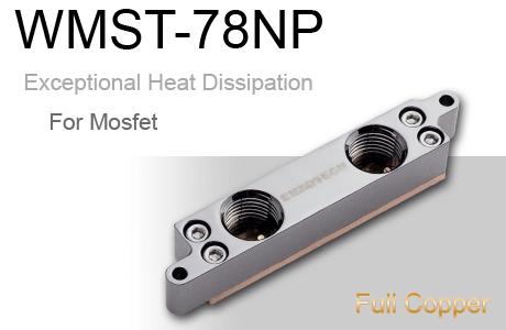 Водоблок для мосфета Enzotech WMST 78NP Forged Copper Mosfet для ASUS
