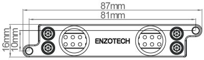 Водоблок для мосфета Enzotech WMST 81 Forged Copper Mosfet ASUS и XFX