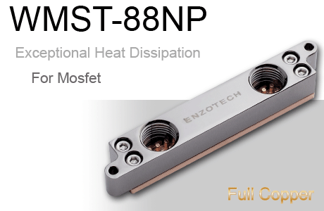 Водоблок для мосфета Enzotech WMST 88NP Forged Copper Mosfet для ASUS