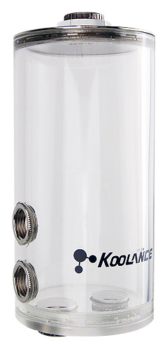 Резервуар для СВО Koolance TNK 120 цилиндрический прозрачный