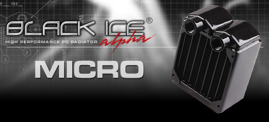 Радиатор Black Ice Micro 80мм