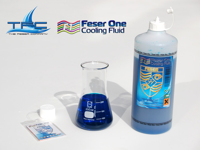 Хладагент Feser One F1 Cooling Fluid UV BLUE синий УФ 1000мл 640016