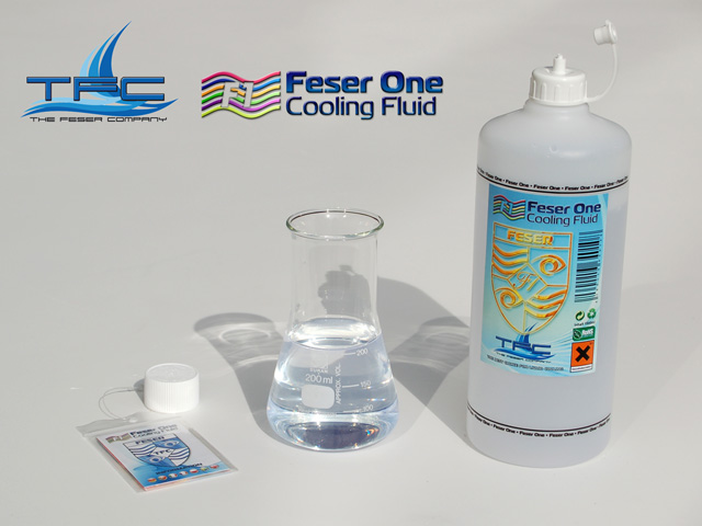 Хладагент Feser One F1 Cooling Fluid UV CLEAR прозрачный УФ 1000мл 640108